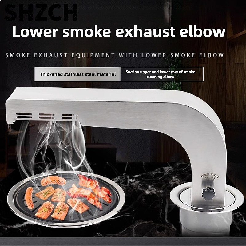 Updraft BBQ Vent Hood Elbow Co - đánh giá và giá Commercial Kitchen Vent