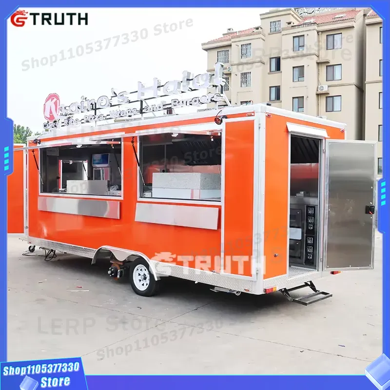 Mobile Food Truck Trailer Full - đánh giá và giá Commercial Kitchen Vendor