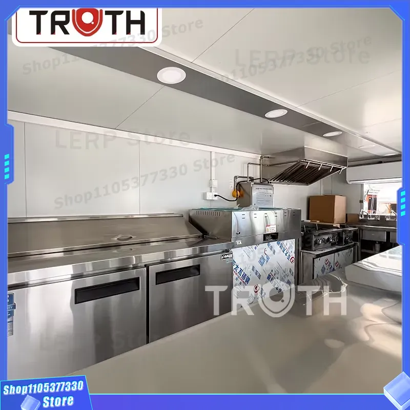 Mobile Food Truck Trailer Full - đánh giá và giá Commercial Kitchen Vendor