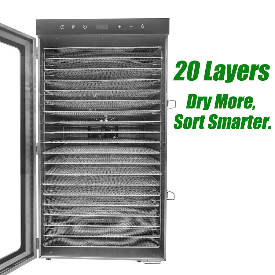 2000W Stainless Steel Food Deh - đánh giá và giá Commercial Food Dehydrator