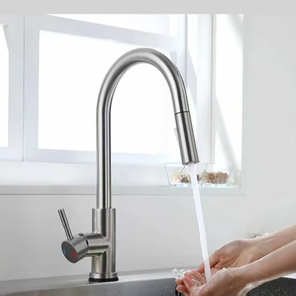 Black Kitchen Faucet Flexible  - đánh giá và giá Commercial Kitchen Faucet