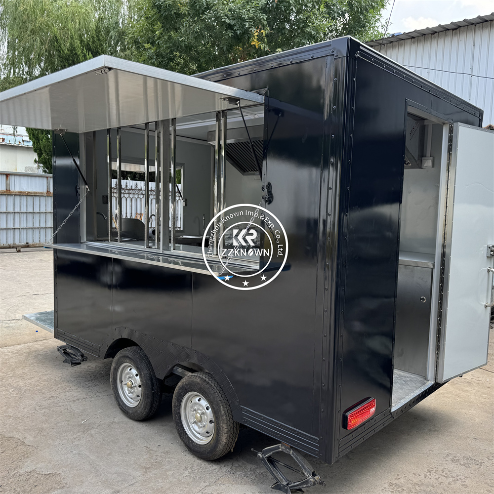 Factory Built Fast Food Truck  - đánh giá và giá Commercial Kitchen Vendor