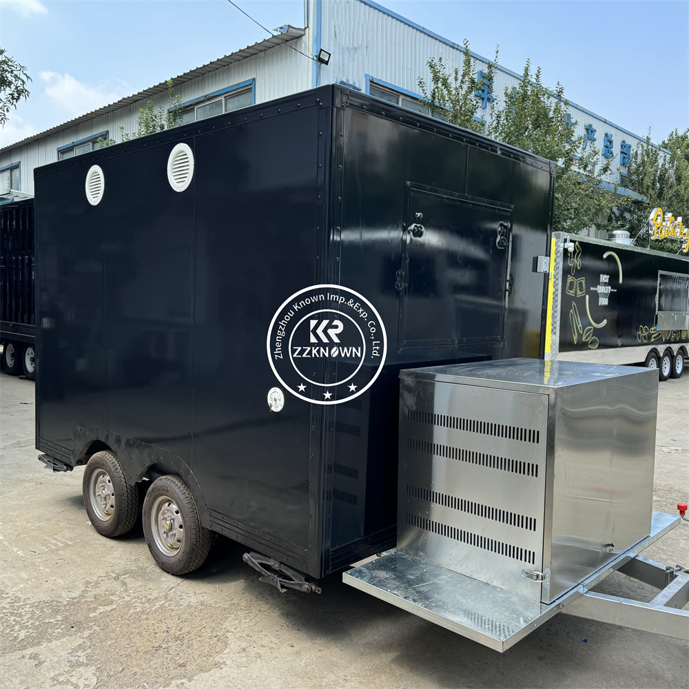 Factory Built Fast Food Truck  - đánh giá và giá Commercial Kitchen Vendor