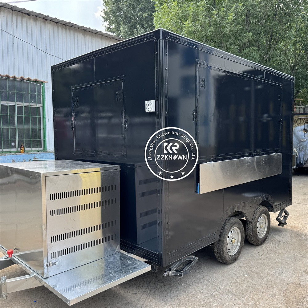 Factory Built Fast Food Truck  - đánh giá và giá Commercial Kitchen Vendor