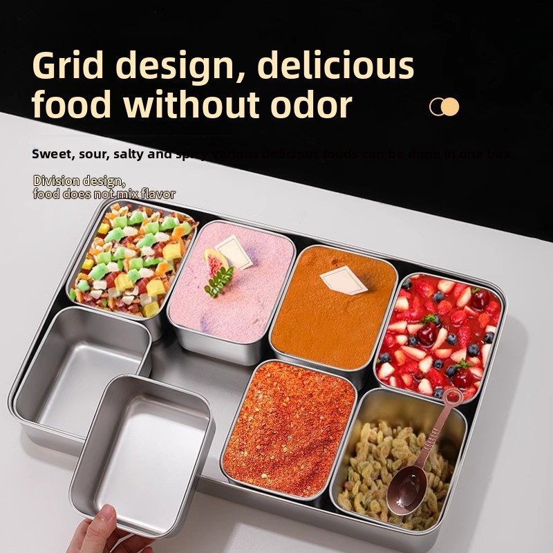 Stainless Steel Seasoning Box  - đánh giá và giá Commercial Kitchen Vendor
