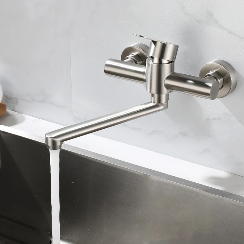 Kitchen Faucet Mixers Wall Mou - đánh giá và giá Commercial Kitchen Faucet