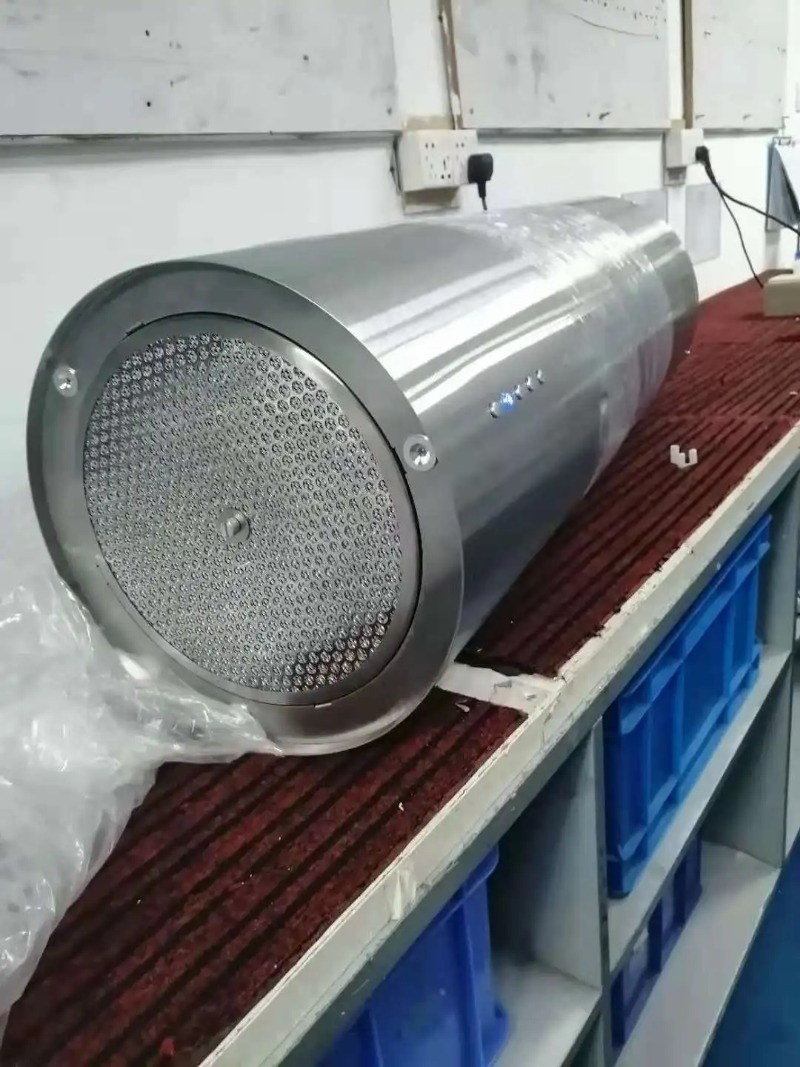 New Design Island Cylindrical  - đánh giá và giá Commercial Kitchen Vent