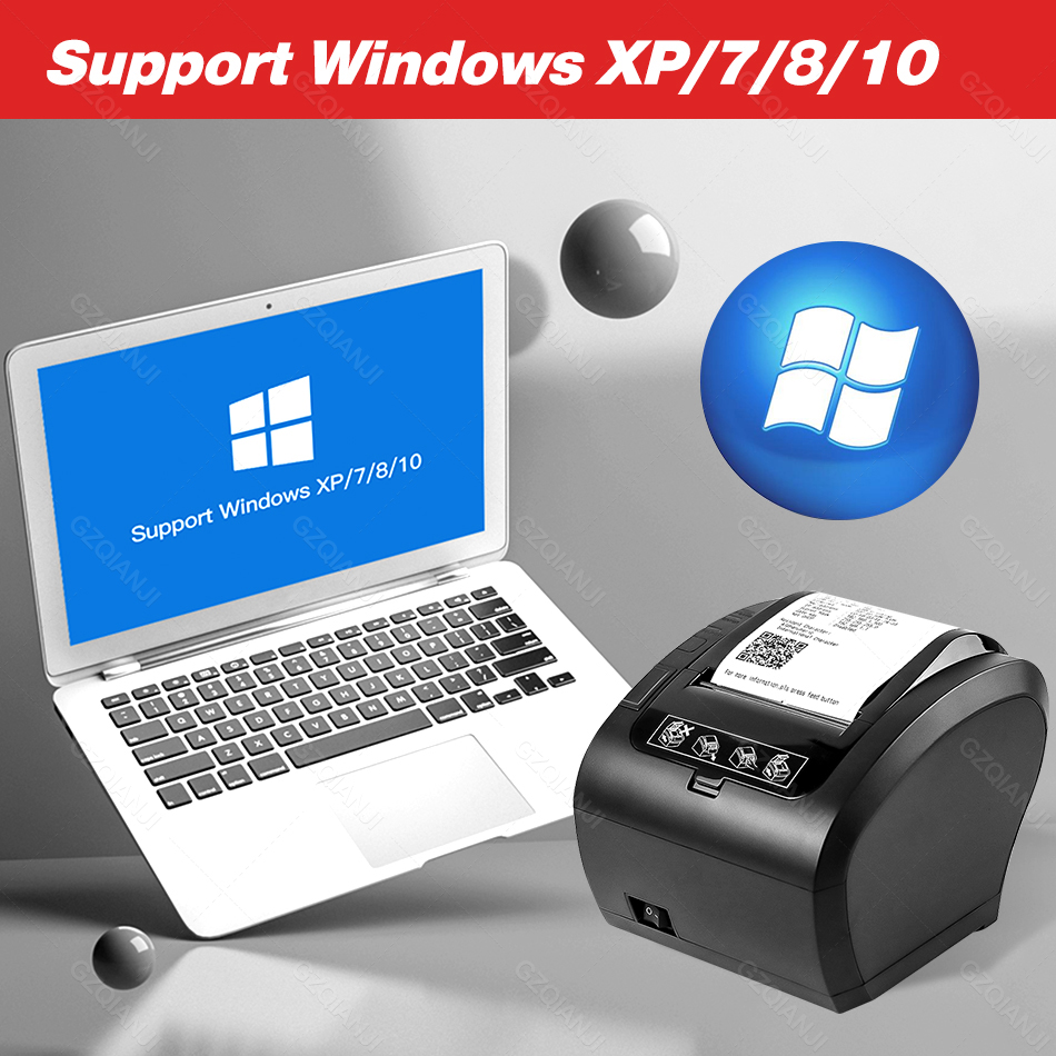 80mm Thermal Receipt Printer W - đánh giá và giá Commercial Kitchen Windows