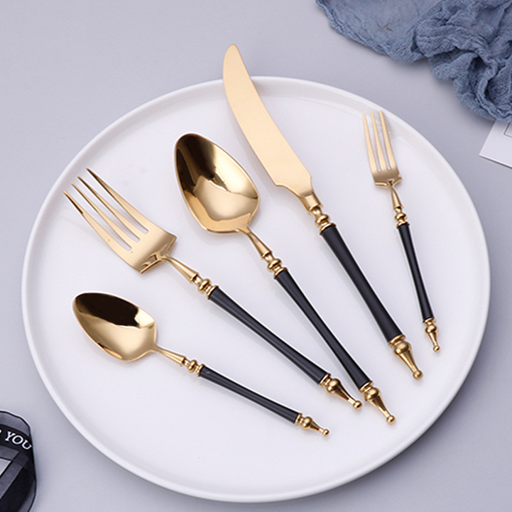 Cao Cấp Vàng Tây Chén Ăn Bộ Da - đánh giá và giá Commercial Kitchen Knife Set