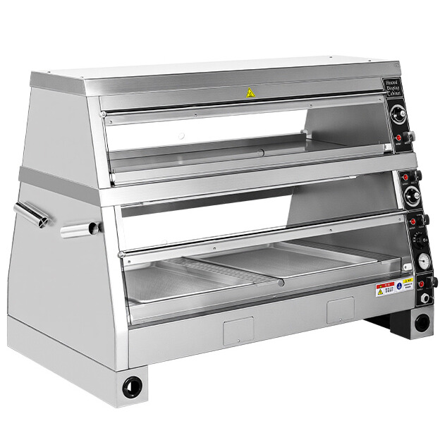 Commercial Electric 2-Layer Ho - đánh giá và giá Food Warmer Display