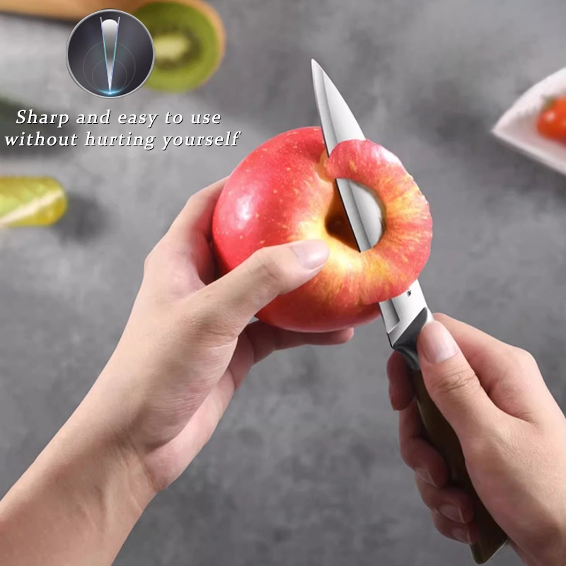 Professional Fruit Knife Set,  - đánh giá và giá Commercial Kitchen Knife Set