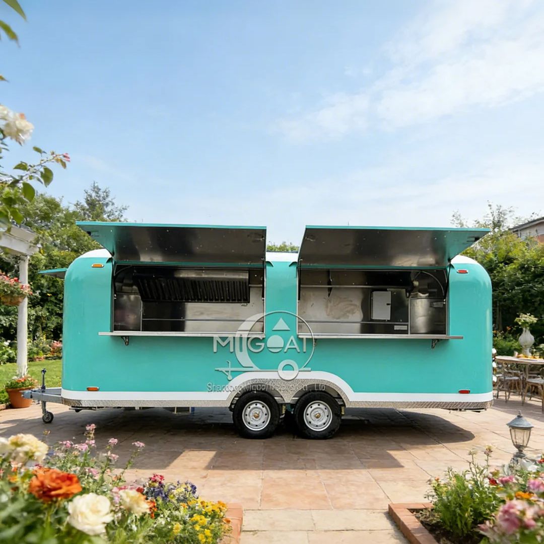 Commercial Mobile Food Trailer - đánh giá và giá Commercial Kitchen Windows