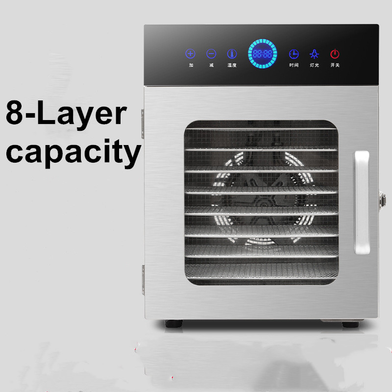 8‑Tier Stainless Steel Food De - đánh giá và giá Commercial Food Dehydrator
