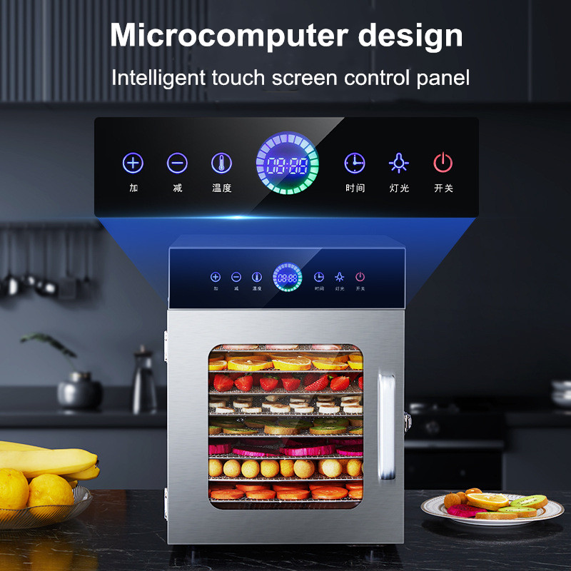 8‑Tier Stainless Steel Food De - đánh giá và giá Commercial Food Dehydrator