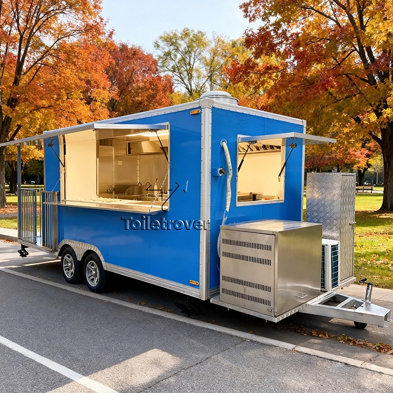 Remorque Food Truck Container  - đánh giá và giá Commercial Kitchen Windows