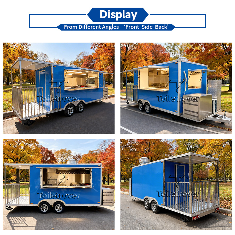 Remorque Food Truck Container  - đánh giá và giá Commercial Kitchen Windows