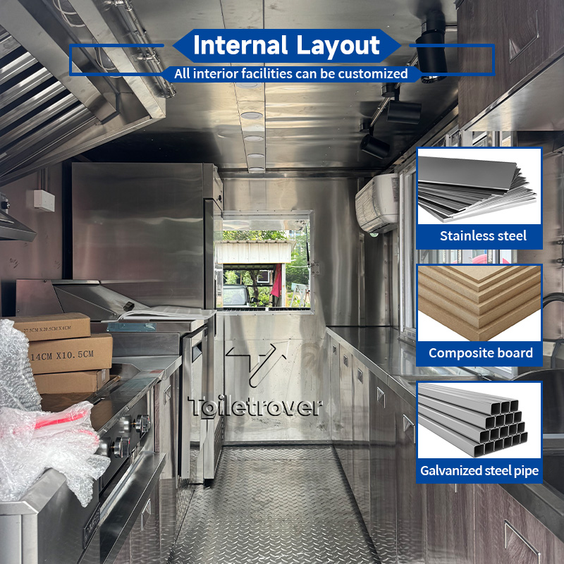 Remorque Food Truck Container  - đánh giá và giá Commercial Kitchen Windows