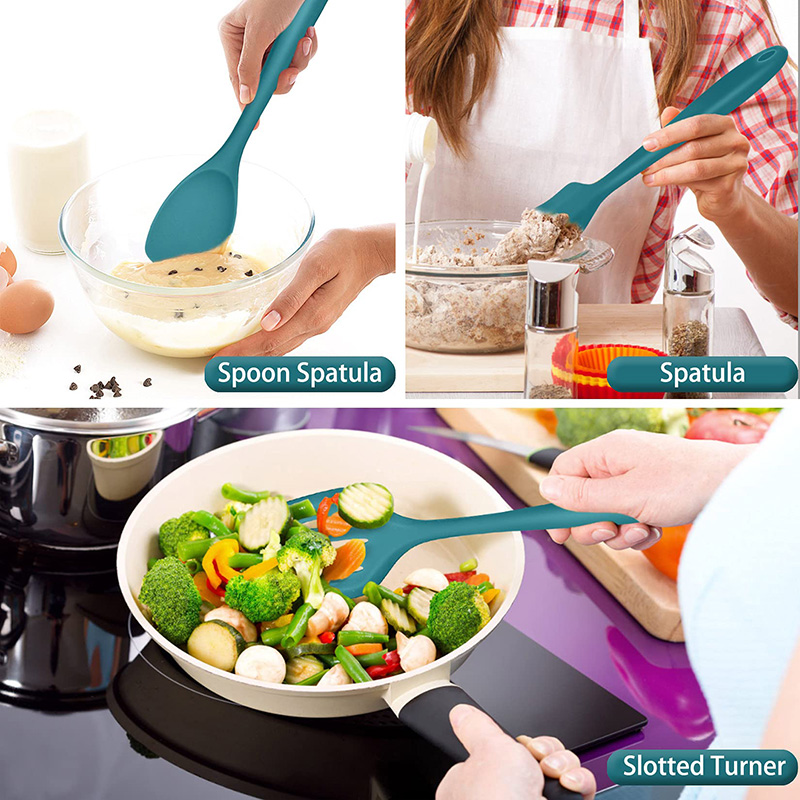 Silicone Cooking Utensils Set  - đánh giá và giá Commercial Kitchen Knife Set