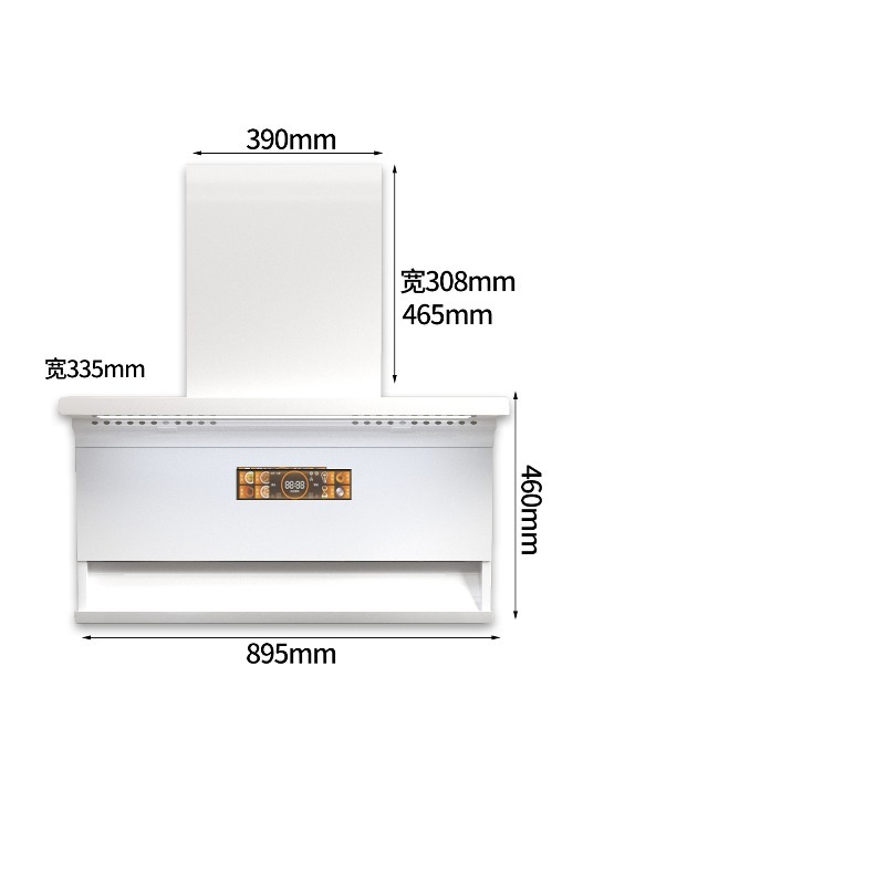 Range hood top side double suc - đánh giá và giá Commercial Kitchen Vent Hood
